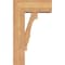 Ekena Millwork Balboa Block Smooth Bracket w/ Offset Brace, Western Red Cedar, 7 1/2"W x 18"D x 30"H BKT0806X18X30BOA05SWR - alternate 4